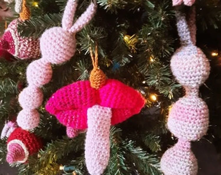 Anal beads ornament