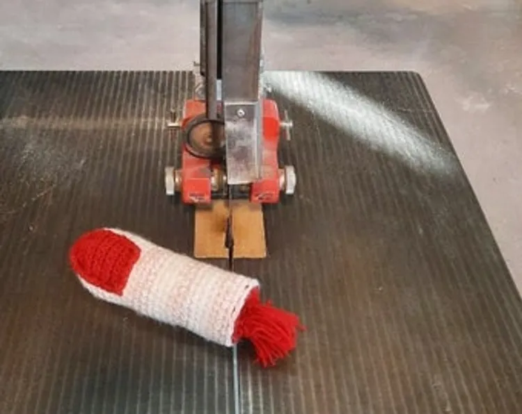 Bloody finger plushie